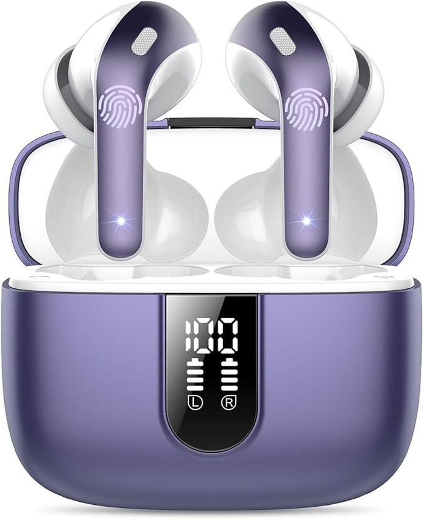 In Ear Kopfhörer Kabellos Bluetooth 5.3 mit 50H Tiefer Produktbild 