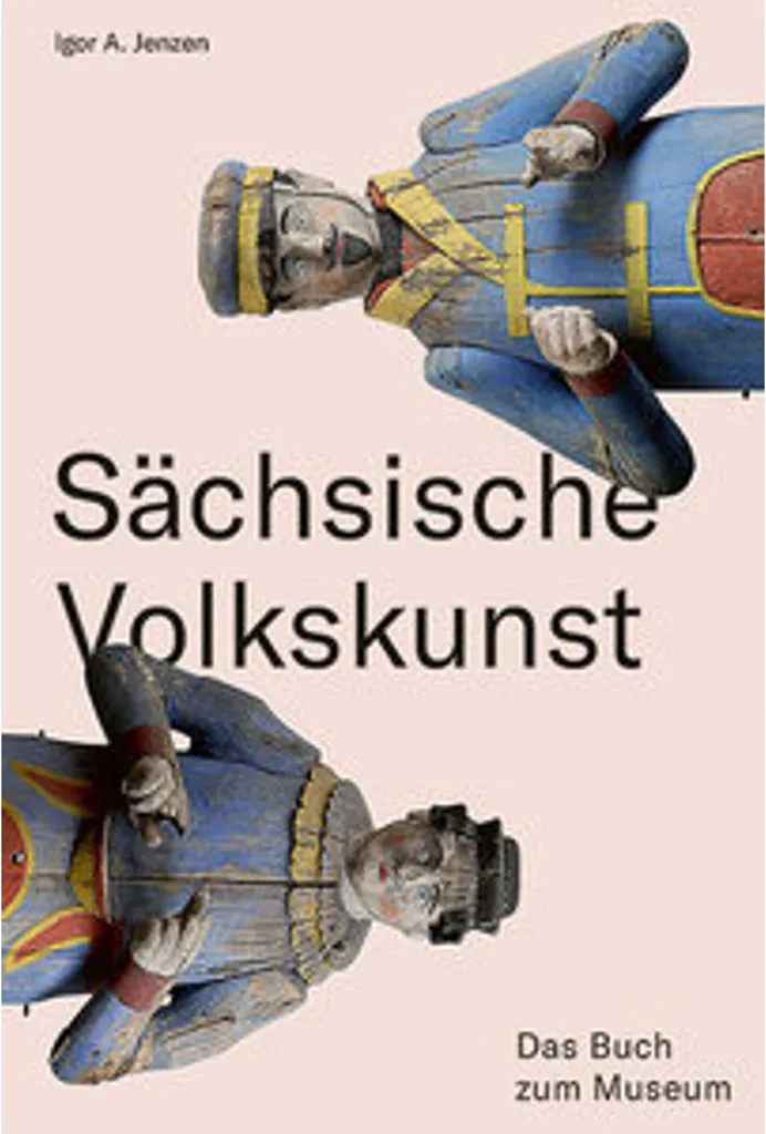 Livre d'art sur l'art populaire saxon et les traditions de Saxe en Allemagne