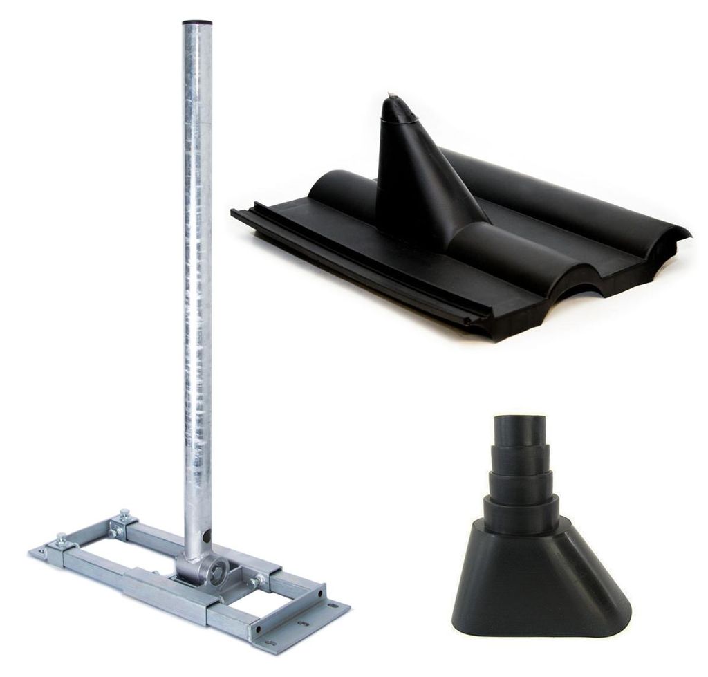 PremiumX DELUXE X90-48 Dachsparrenhalter 90cm Mast Produktbild 