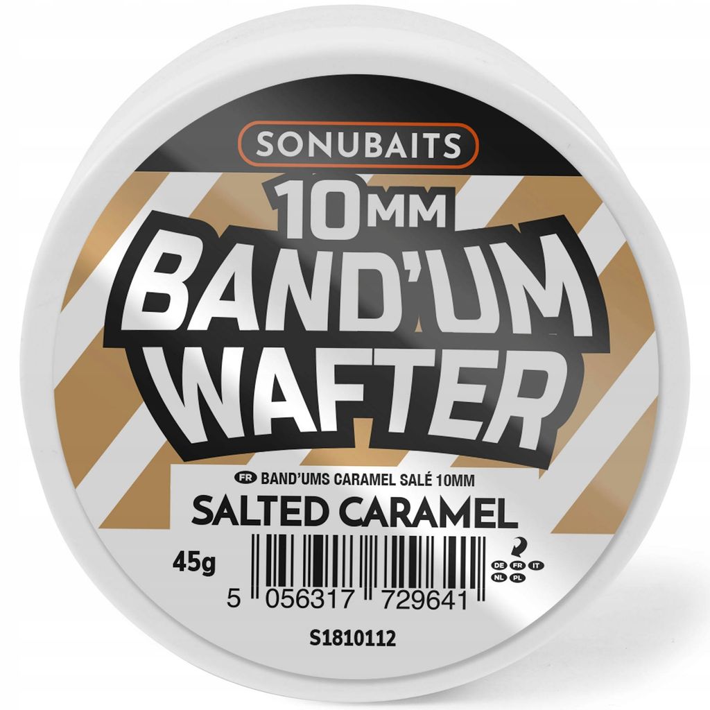 Sonubaits Bandum Wafters - 10mm Salted Caramel