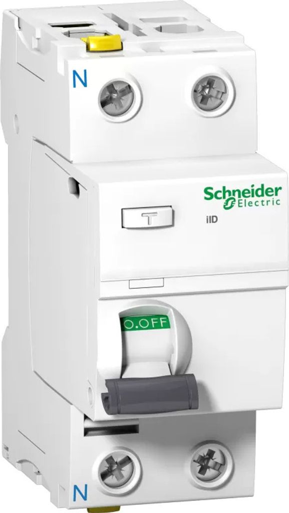 Schneider Electric Fehlerstrom-Schutzschalter iID, 2P, 40A , 100mA, Typ A A9Z22240