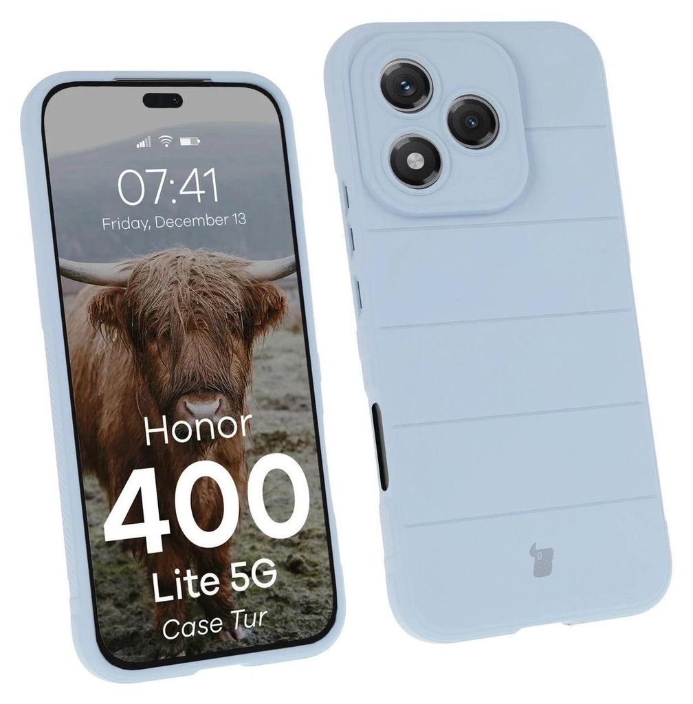 Bizon Case Tur Honor 400 Lite 5G hellblau