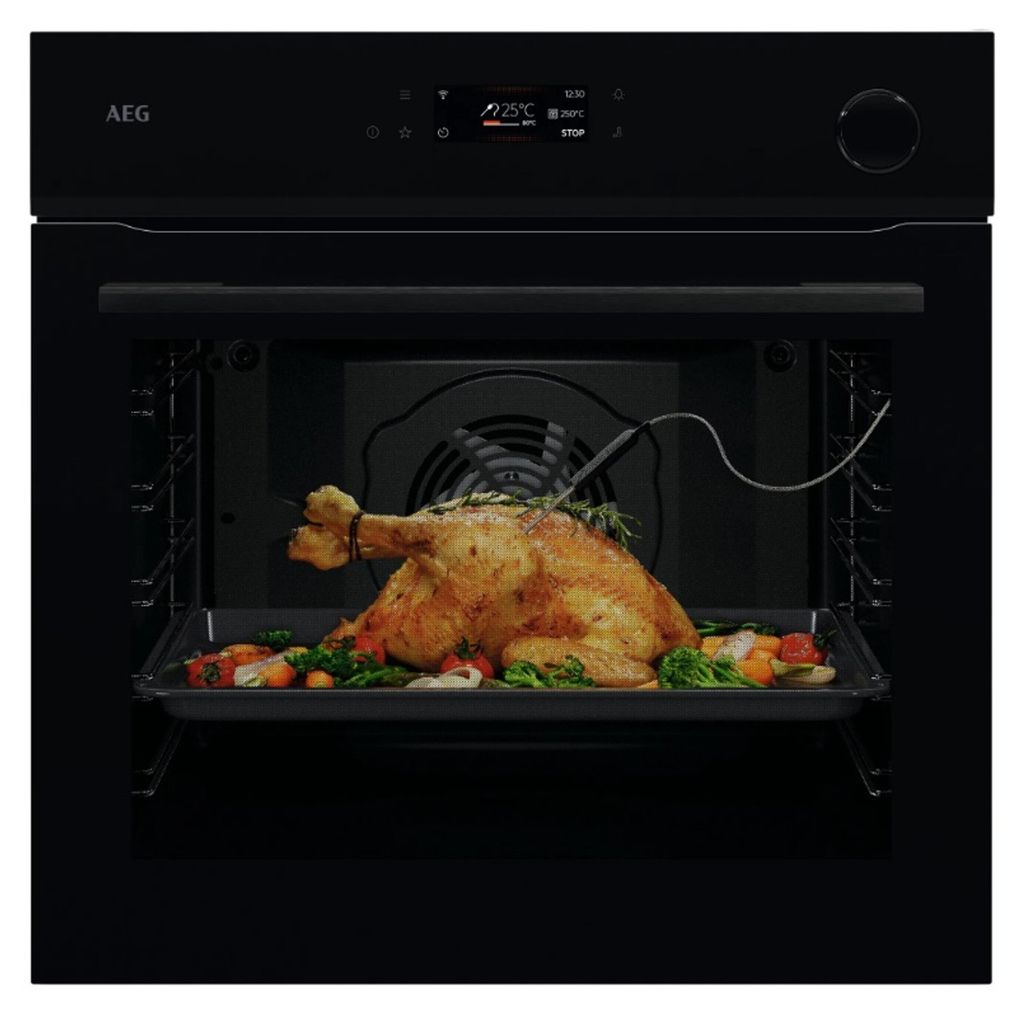 AEG NBR7P621SB MealAssist SteamCrisp Backofen Schwarz