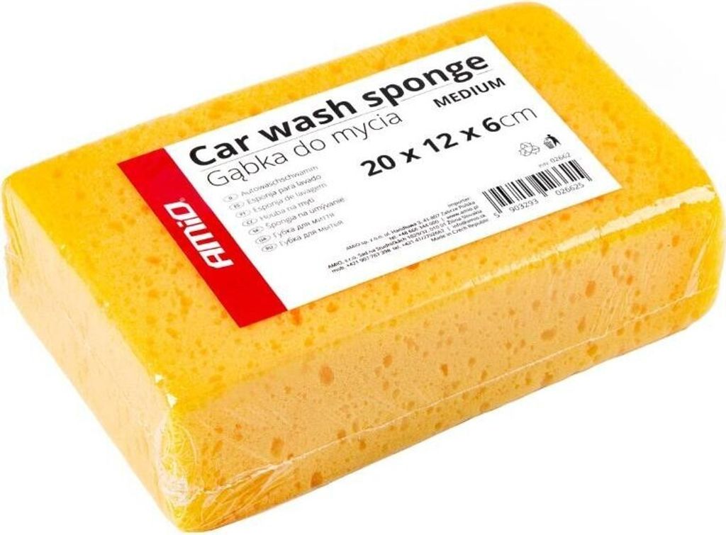AMiO Autoschwamm Autoschwam 02662 20cm 12cm