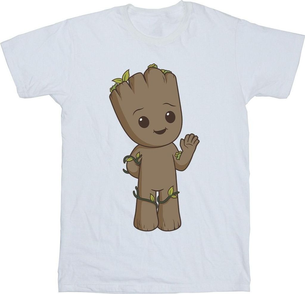 Marvel - "I Am Groot" T-Shirt für Herren BI38777 (S) (Grau)