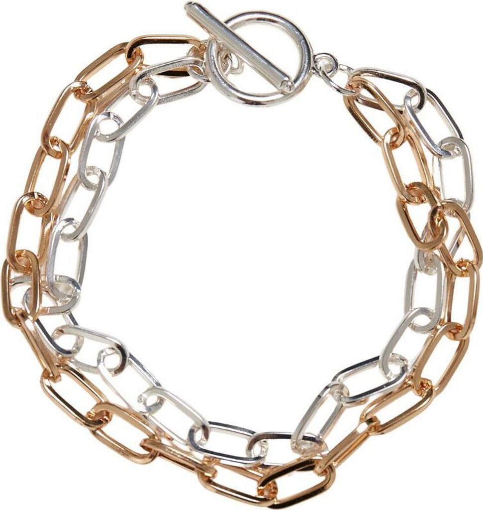 Urban Classics Armkette Damen Bicolor Layering Bracelet Produktbild 