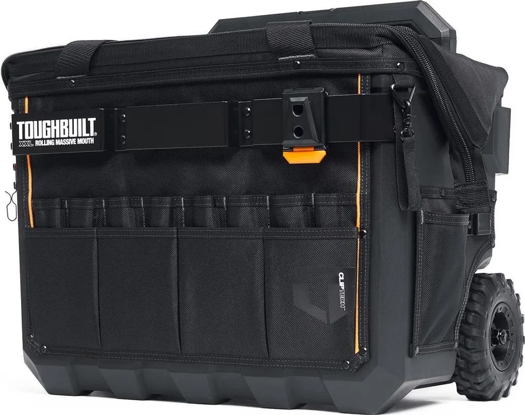 Caisse à outils mobile pour chantier XXL Toughbuilt transport lourd