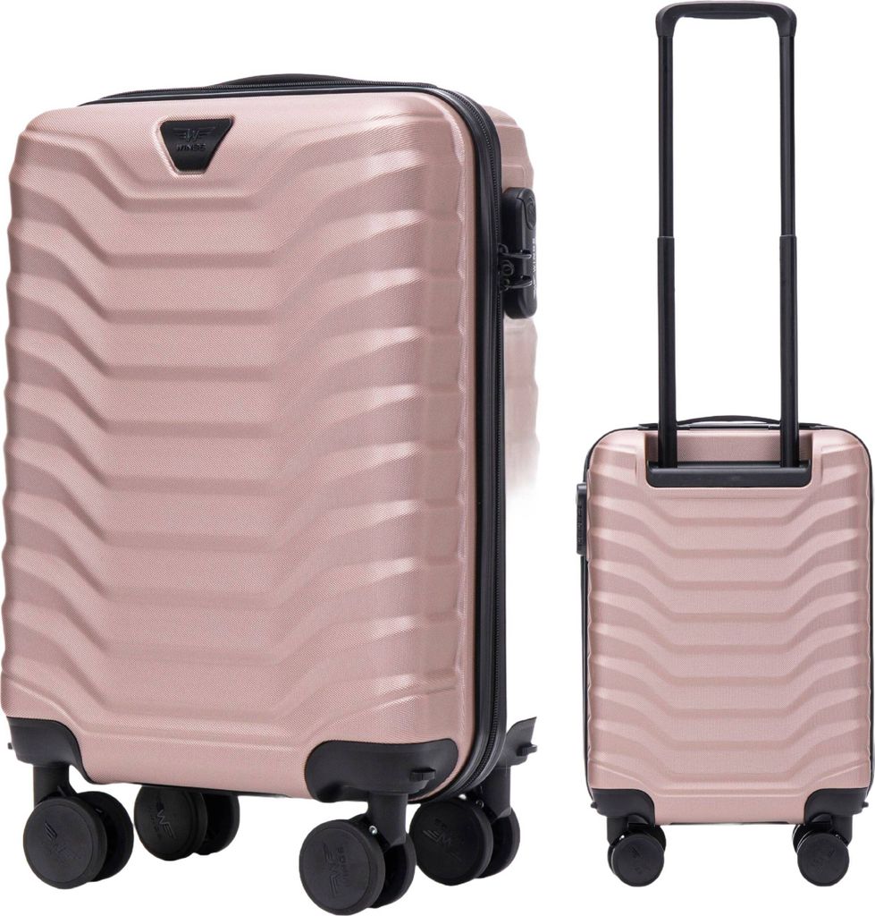Príručný kufor WINGS malý ABS+ ROSÉ GOLD, 28L, príručná Obrázok produktu 