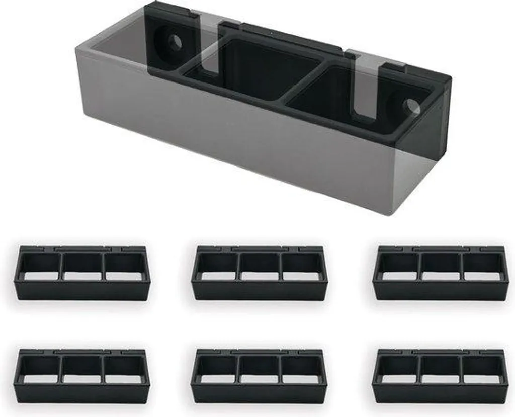 Support mural porte-outils 3 niveaux avec 6 fixations incluses UK
