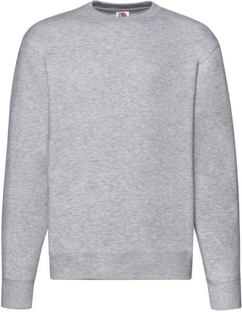 Fruit of the Loom - "Premium" Sweatshirt Überschnittene Schulter für Herren/Damen Uni PC5396 (XXL) (Grau meliert)