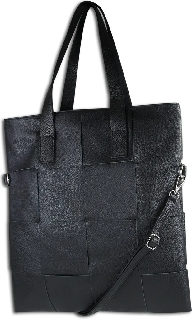 Sac Toscanto cuir noir OTT116US avec finitions soignées et multi-poches