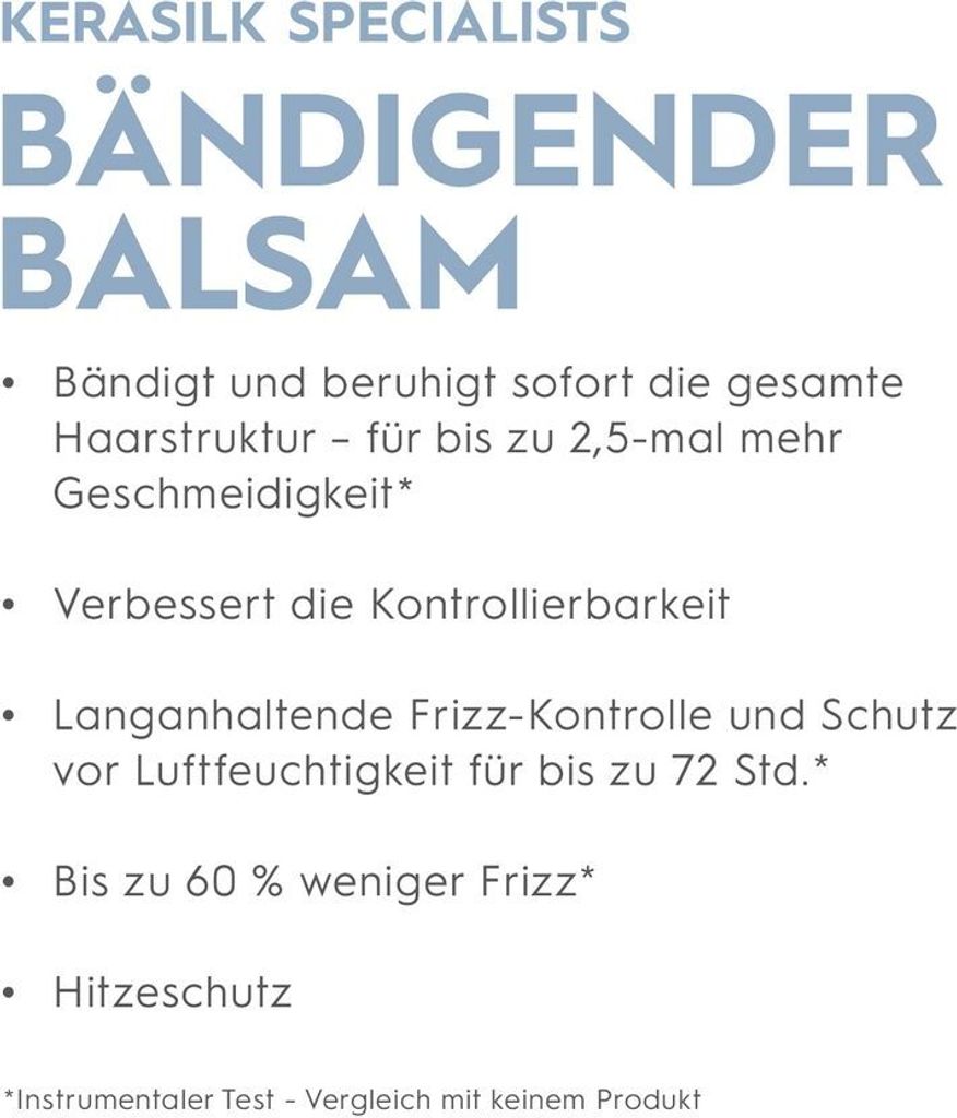 Kerasilk Specialists Taming Balm bändigender Balsam für Produktbild 5