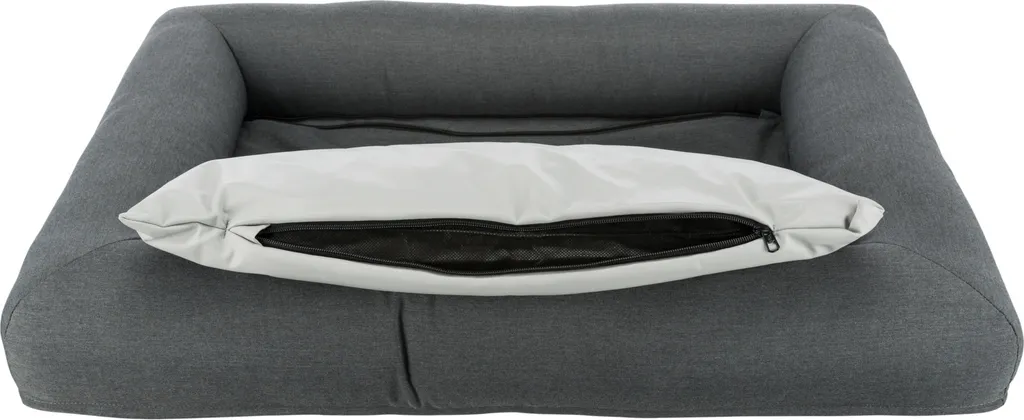 Coussin pour chien déhoussable en mousse à mémoire de forme 80x60cm