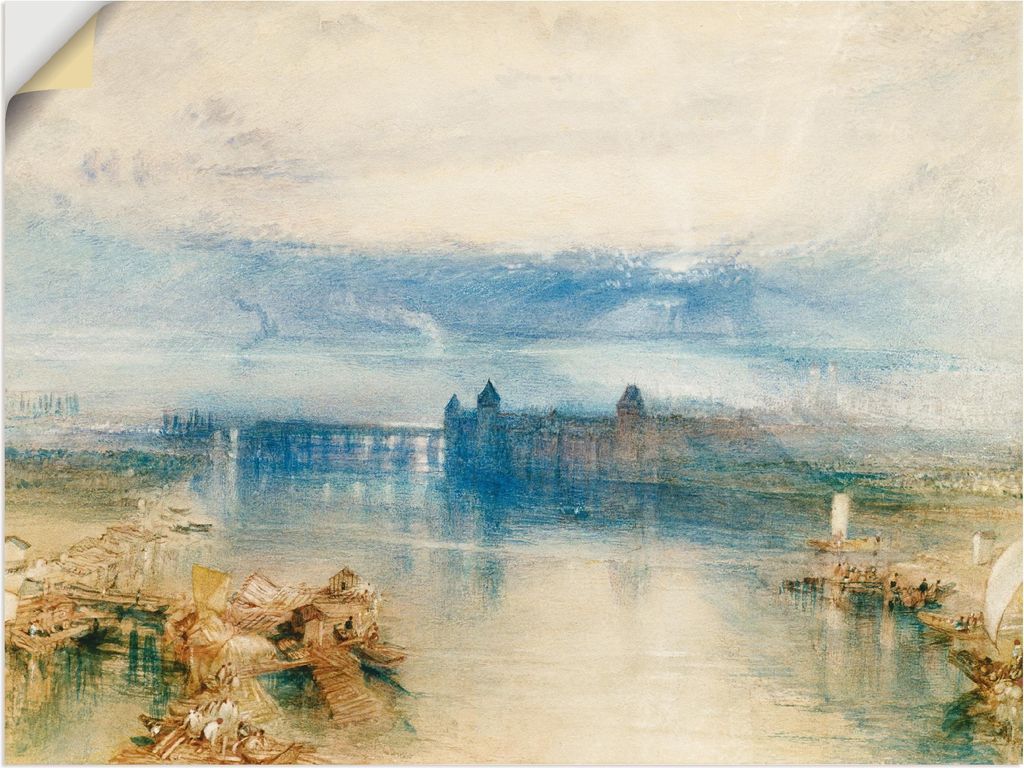 ARTland Wandbild, selbstklebend Konstanz 1842 Größe: 60x30 cm