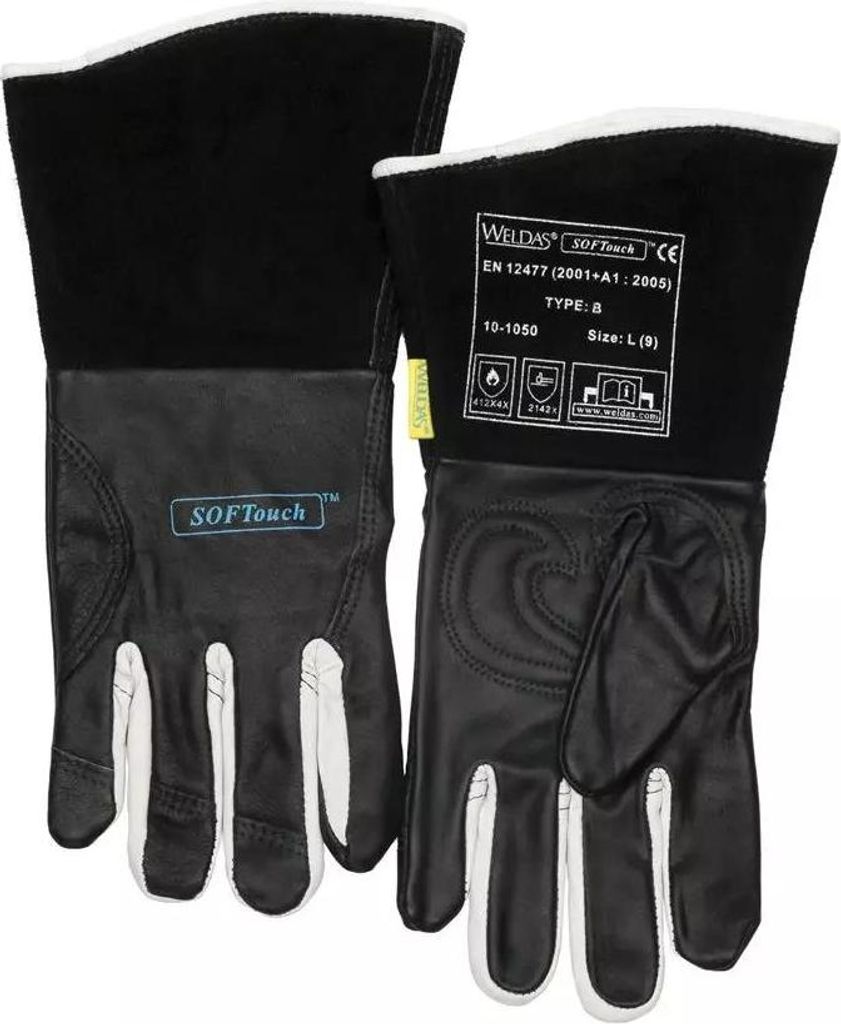 ELMAG 5-Finger-Schweißerhandschuhe WELDAS 10-1050