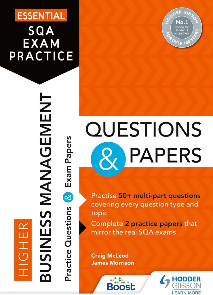 Wesentliche SQA-Prüfungspraxis: Higher Business Management Fragen und Papiere