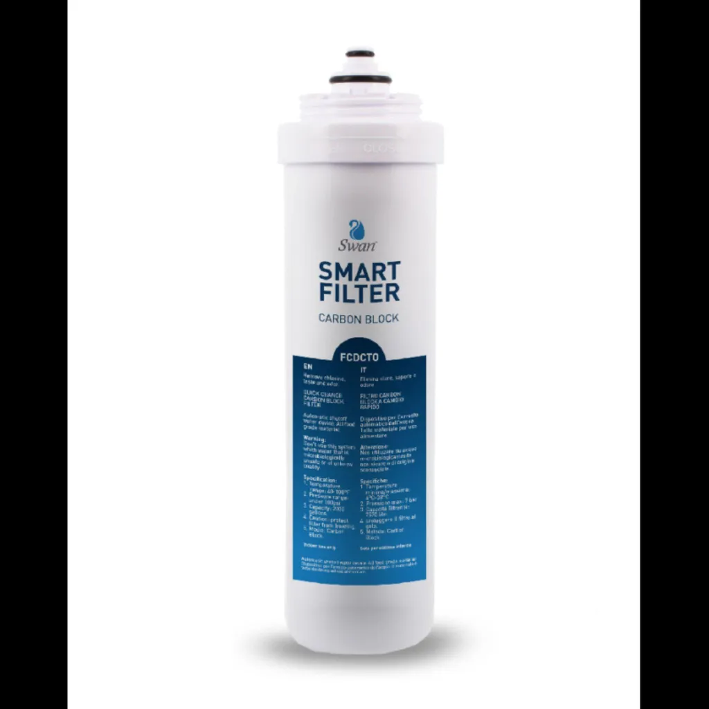 Filtre à Charbon Actif CTO 5 Microns Swan pour Purification d'Eau