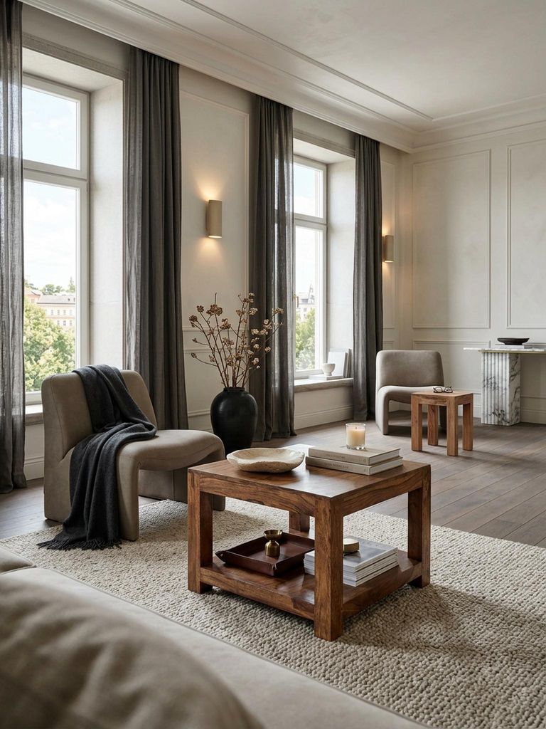 Couchtisch MUMBAI Massiv-Holz Sheesham 60 x 60 cm Produktbild 