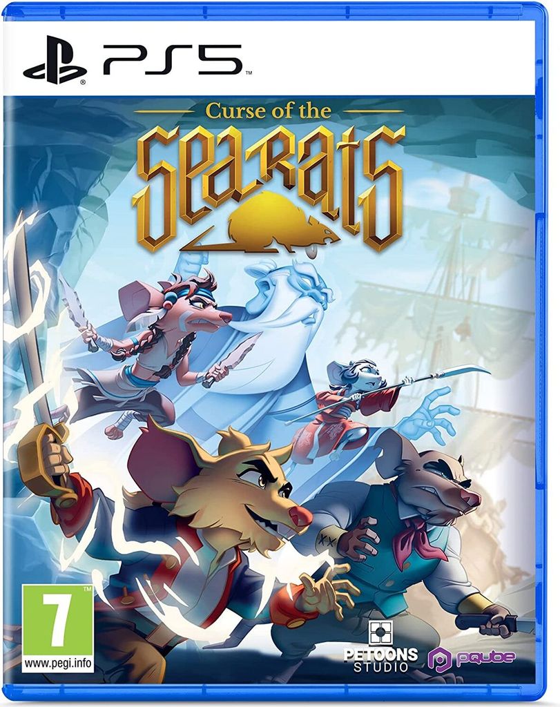 PQube Curse of the Sea Rats, PlayStation 5, E10+ (Jeder über 10 Jahre)