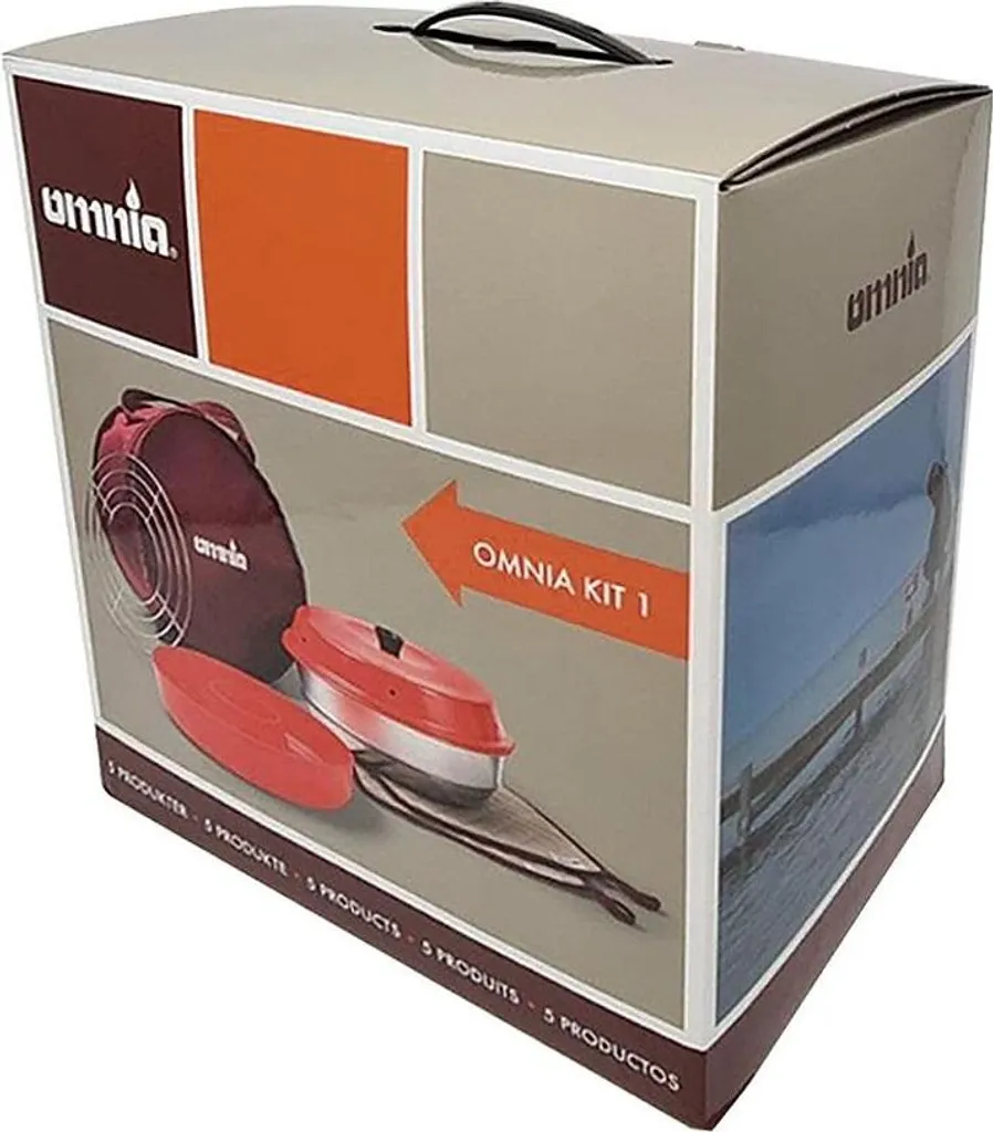 Set d'accessoires de cuisson Omnia 5 pièces pour four de camping-car - 16