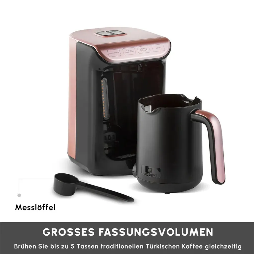 Machine à café turque 535W avec mode torréfaction et arrêt automatique - 3