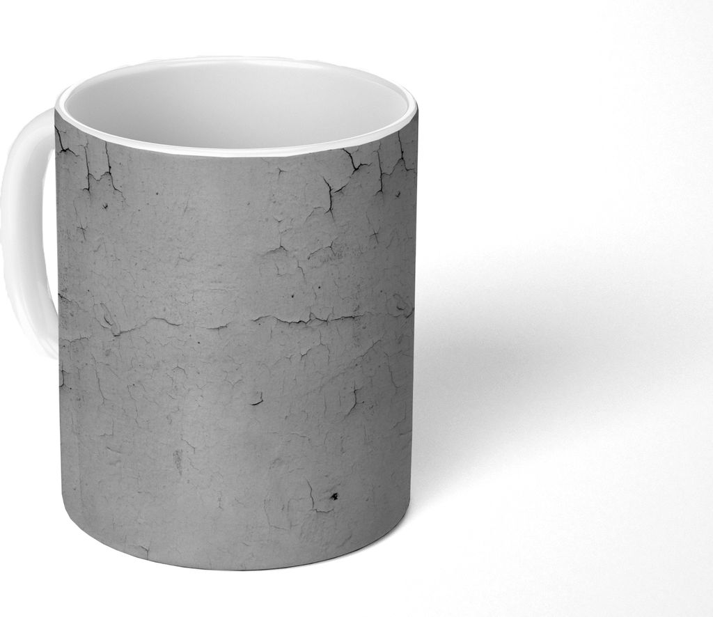 MuchoWow Tasse Kaffeetasse Kaffeebecher 350 ml Beton - Vintage - Muster Teetasse - Fototasse - Becher - Keramikbecher - Teebecher - Kaffeetasse -...