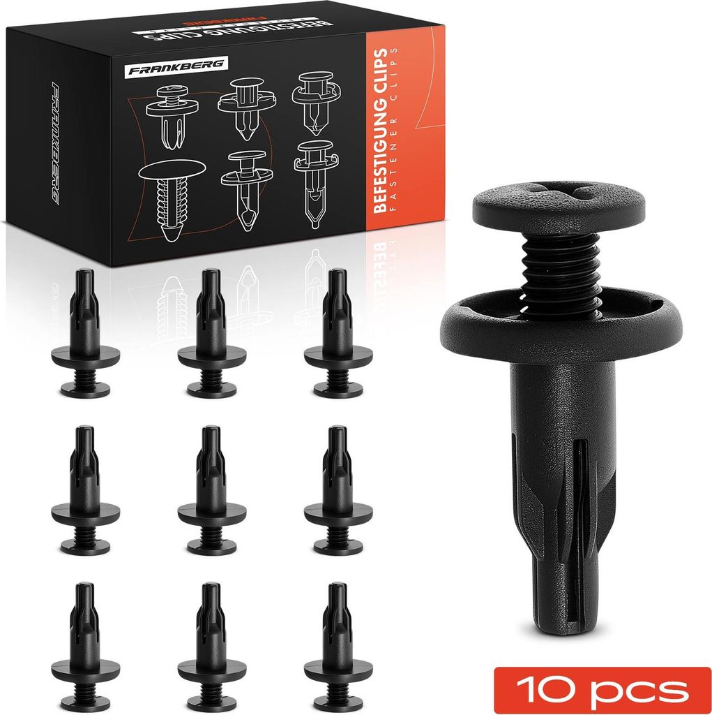 Frankberg 10x Befestigungsclips Türverkleidung für Honda Accord 5 CD 6 CR-V 1 2