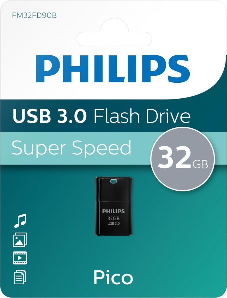 Philips FM32FD90B Pico Edition 3.0 - Unità flash USB - 32 Immagine del prodotto 