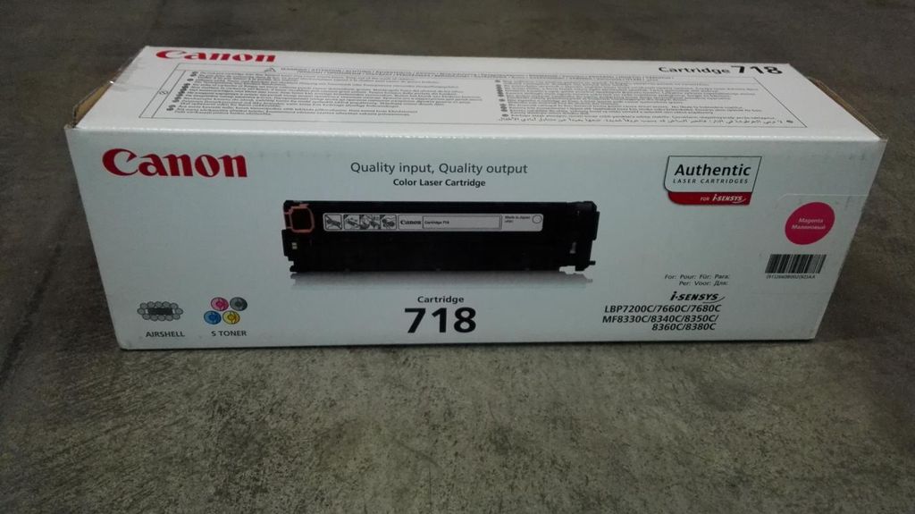 Canon CRG-718 M, 2900 Seiten, Magenta, 1 Stück(e) Produktbild 