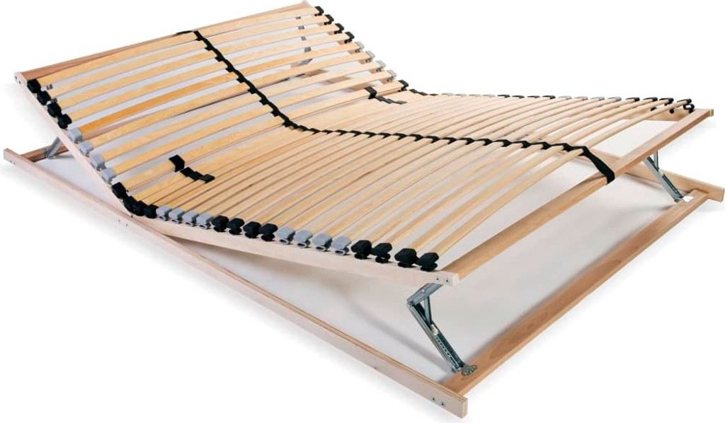 Lattenrost mit 28 Latten 7 Zonen 100x200 cm