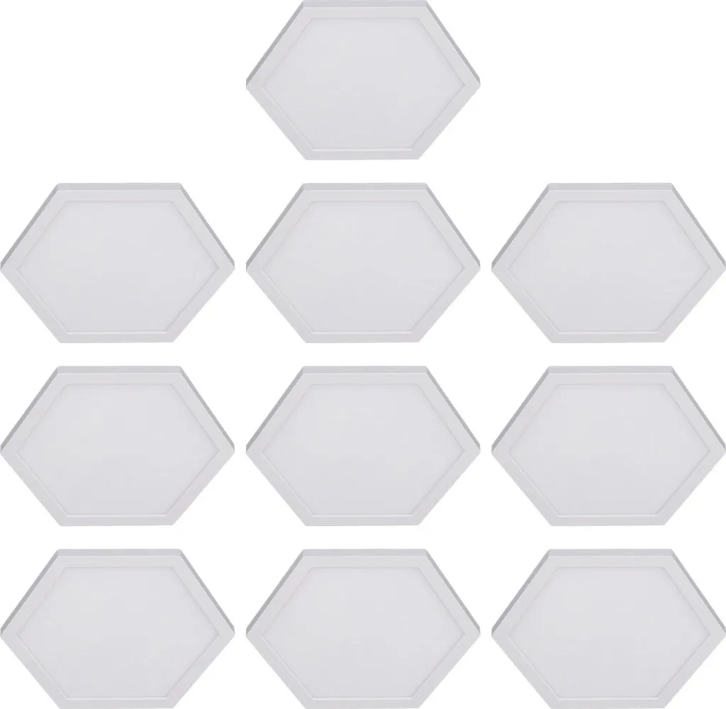 Éclairage Gaming Hexagonal RVB pour Setup de Joueur et Salon Moderne - 6
