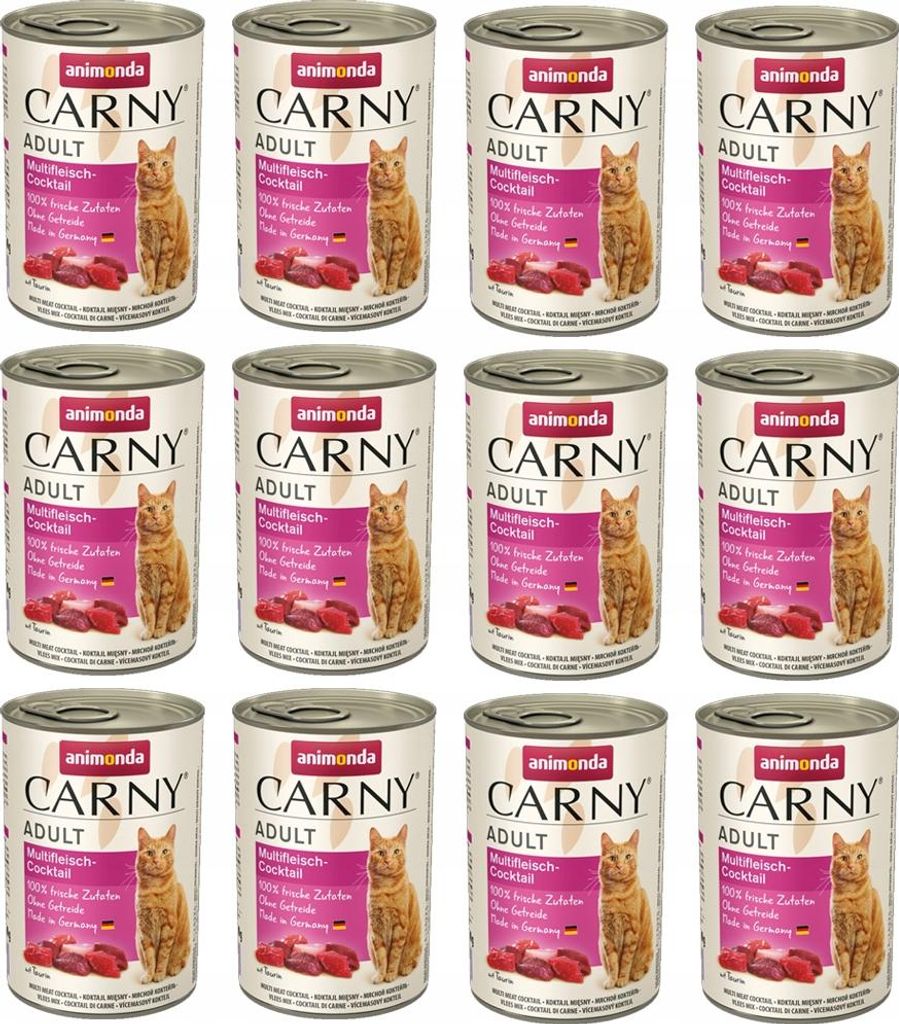 ANIMONDA Carny Adult Multi meat cocktail - nassfutter für Katzen - 400g