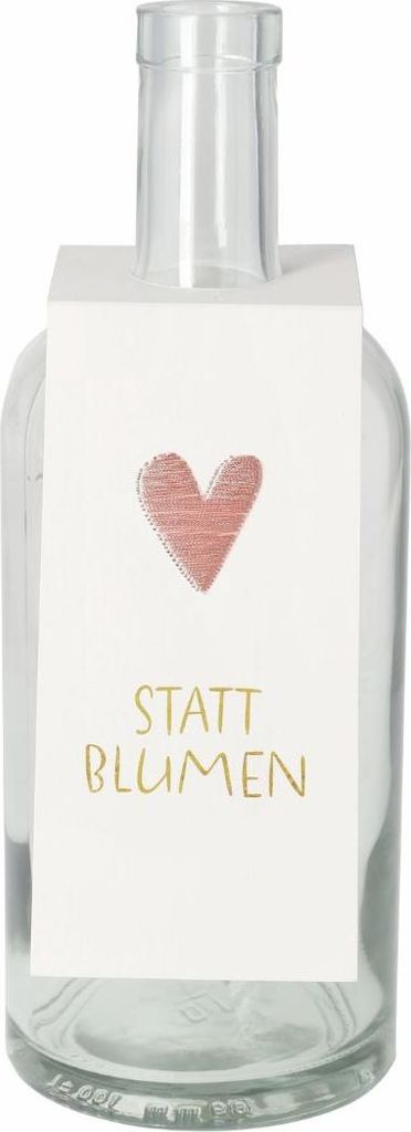Räder Flaschengruß Statt Blumen 37x7cm