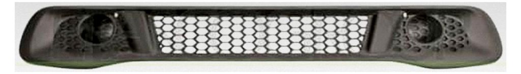 Lüftungsgitter für Stoßfänger