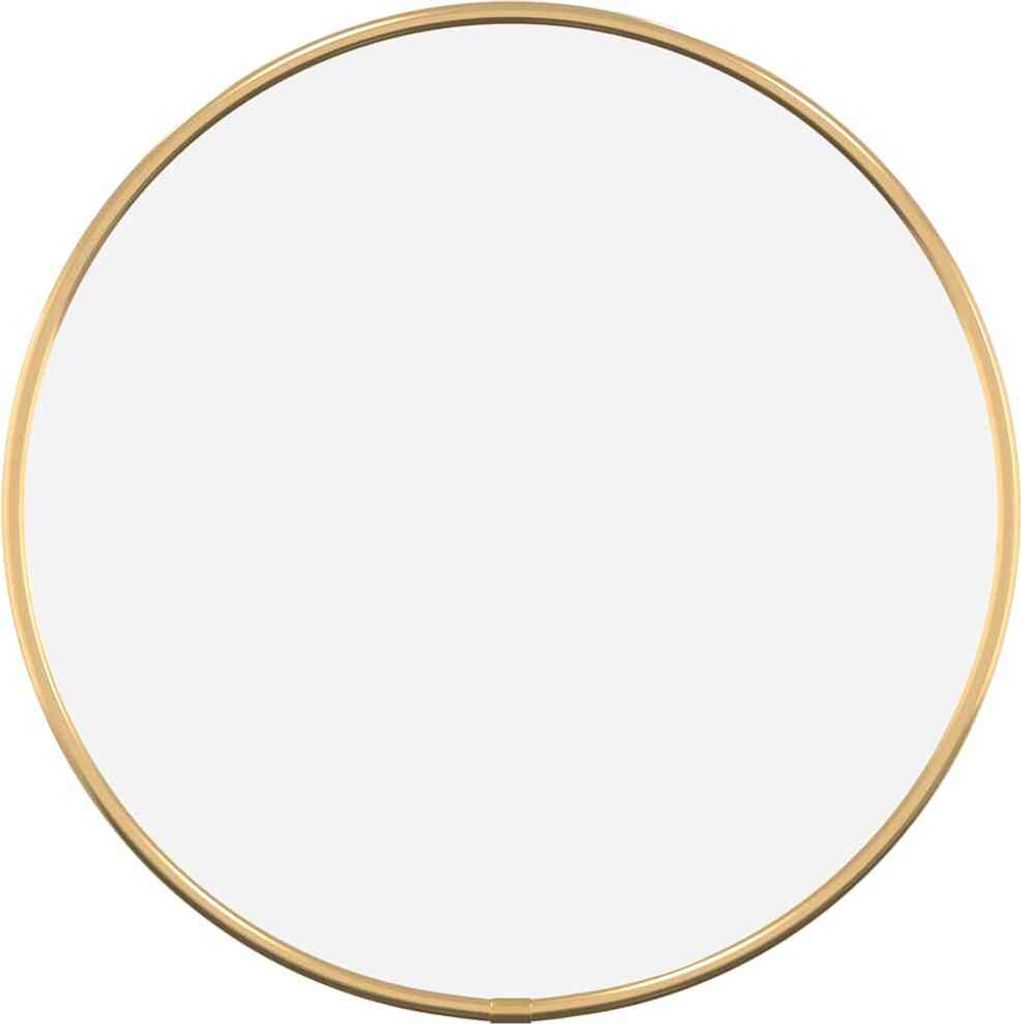 vidaXL Nástěnné zrcadlo Golden Ø 30 cm Round Obrázek produktu 