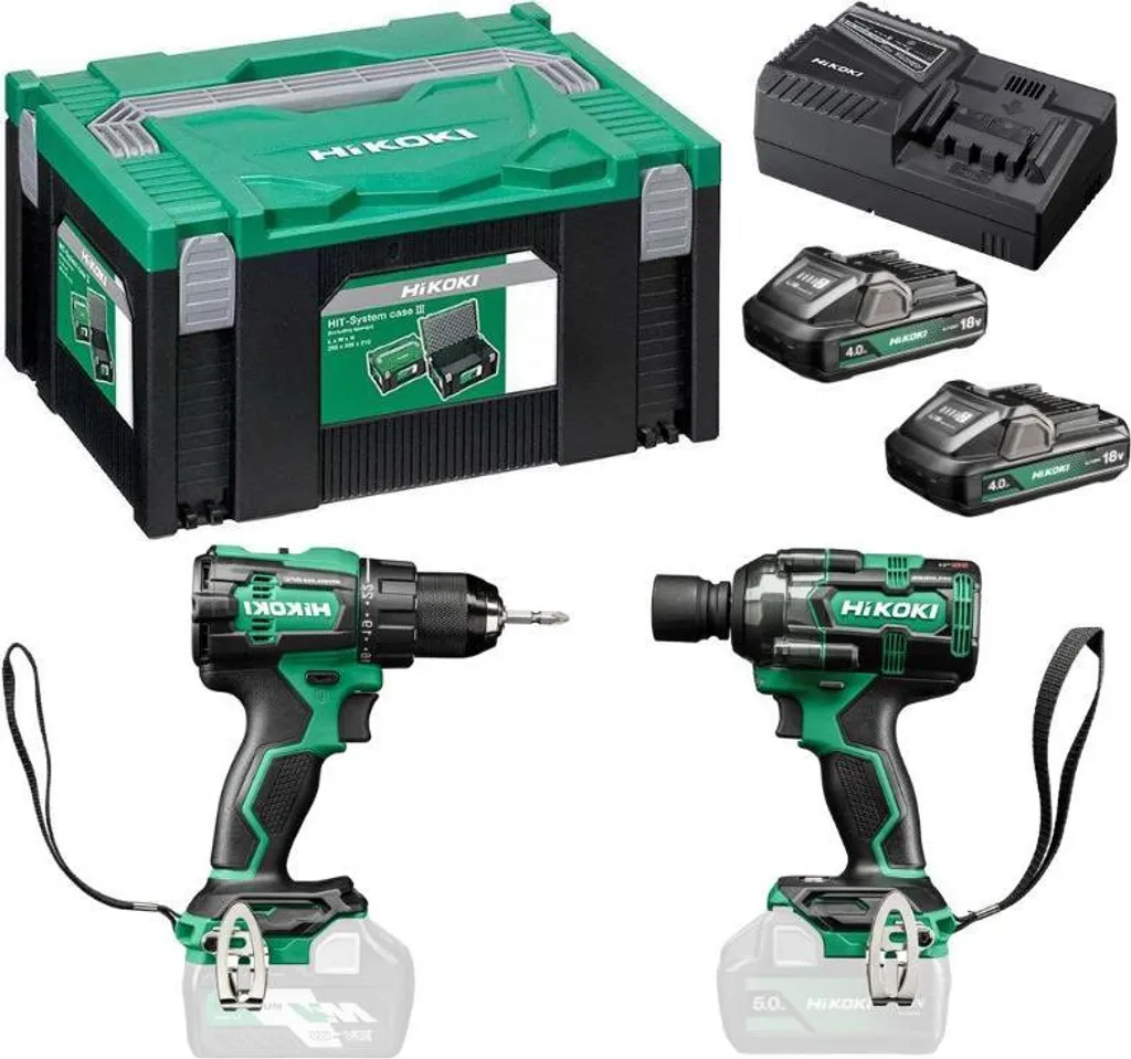 Pack Hikoki 18V 4Ah : Moteur Brushless et Couple Puissant KC18DEWLZ