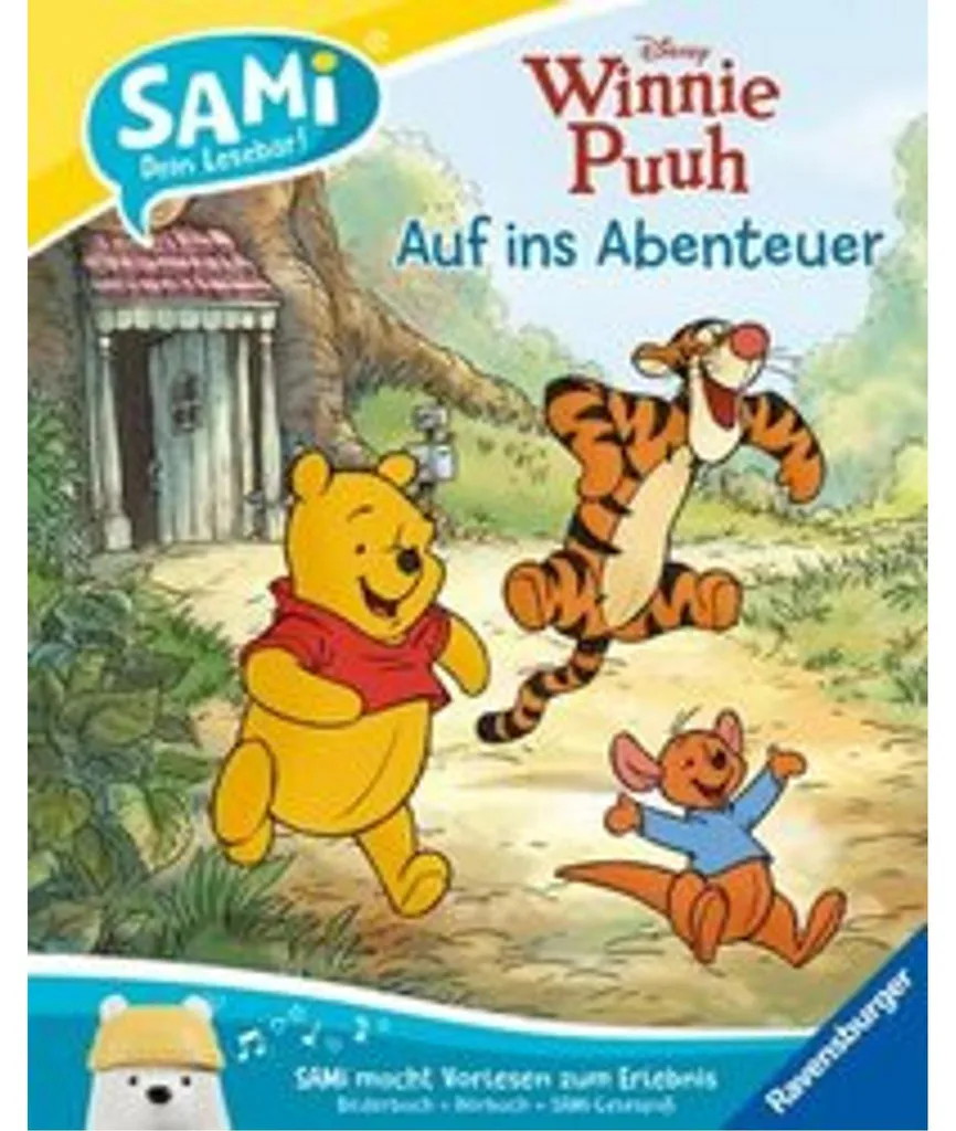 SAMi Disney Winnie l'Ourson Livre Audio Interactif Ravensburger 01015