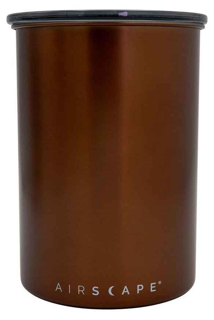 Airscape® Edelstahl-Aromabehälter mittel, kupfer gebürstet Produktbild 