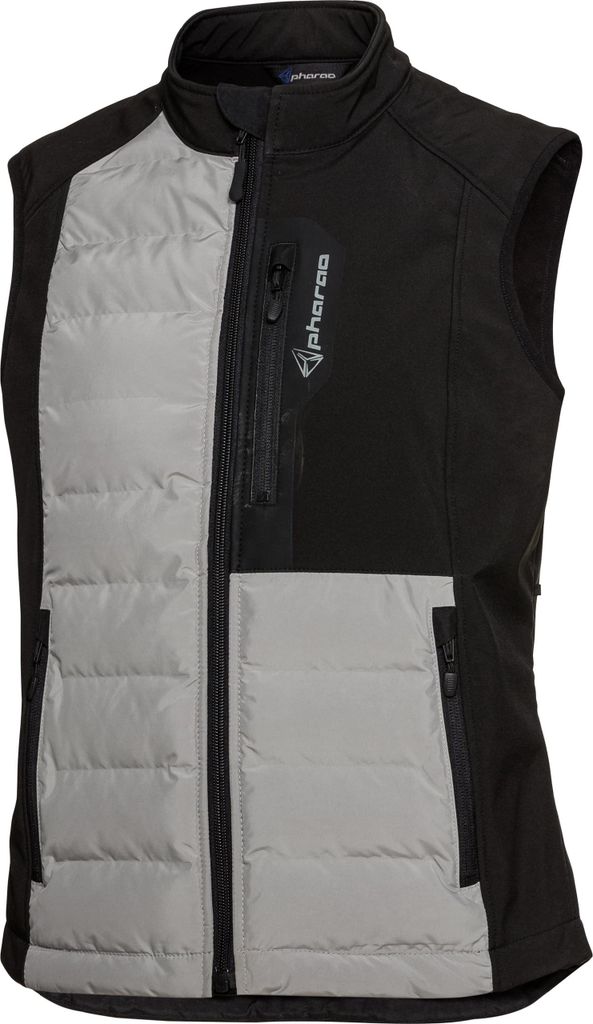 Pharao Tajo Damen Softshellweste Motorradbekleidung 2-lagig, Elastisch