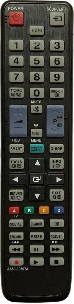 Télécommande azurano pour SAMSUNG AA59-00507A Image du produit 