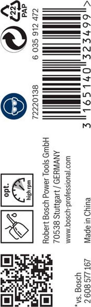 Wiertło do metalu HSS-G, standardowe 3,6 x 39 x 70 mm Zdjęcie produktu 