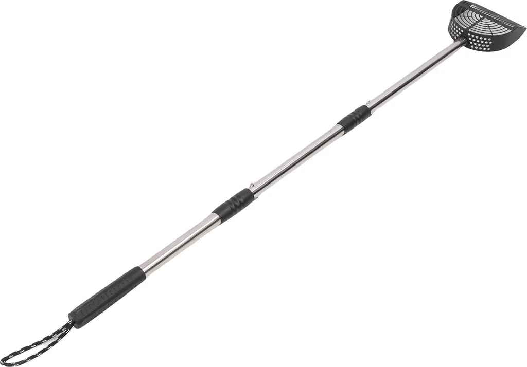 Pelle de nettoyage litière chat robuste en inox avec manche ergonomique