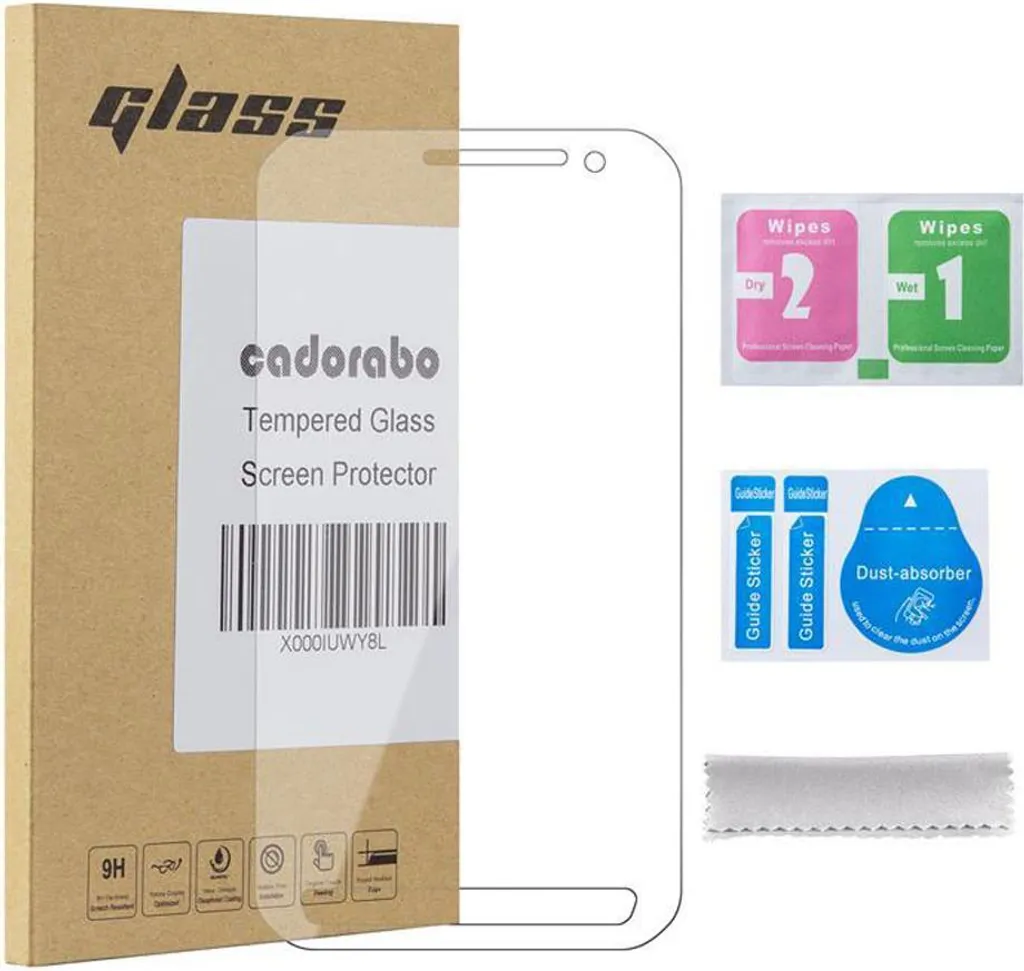 Kit 3x Pellicola Samsung Galaxy A13 5G Cadorabo - Vetro Temperato 9H Nero
