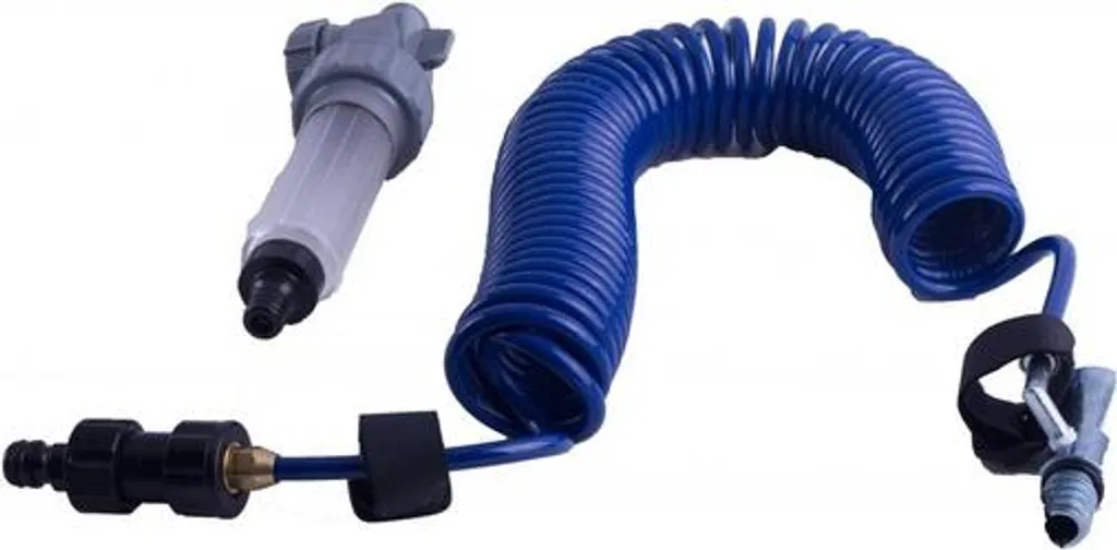 Kit hydro-nettoyeur avec buse conique et réservoir de savon bleu