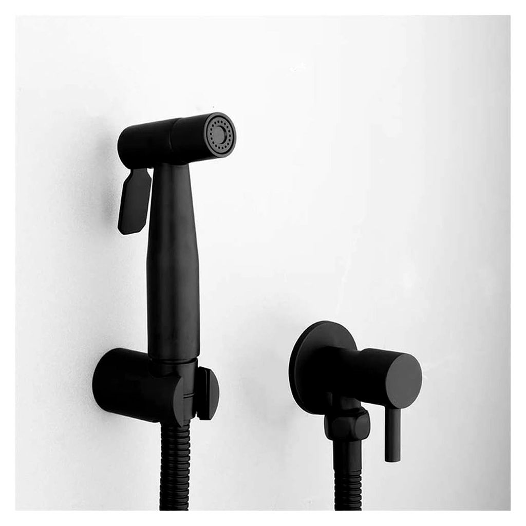 Edelstahl-Stoffwindelsprüher for die Toilette, tragbares Einzelhandsprüher-Toilettenset, Einstellbarer Wasserdurchfluss