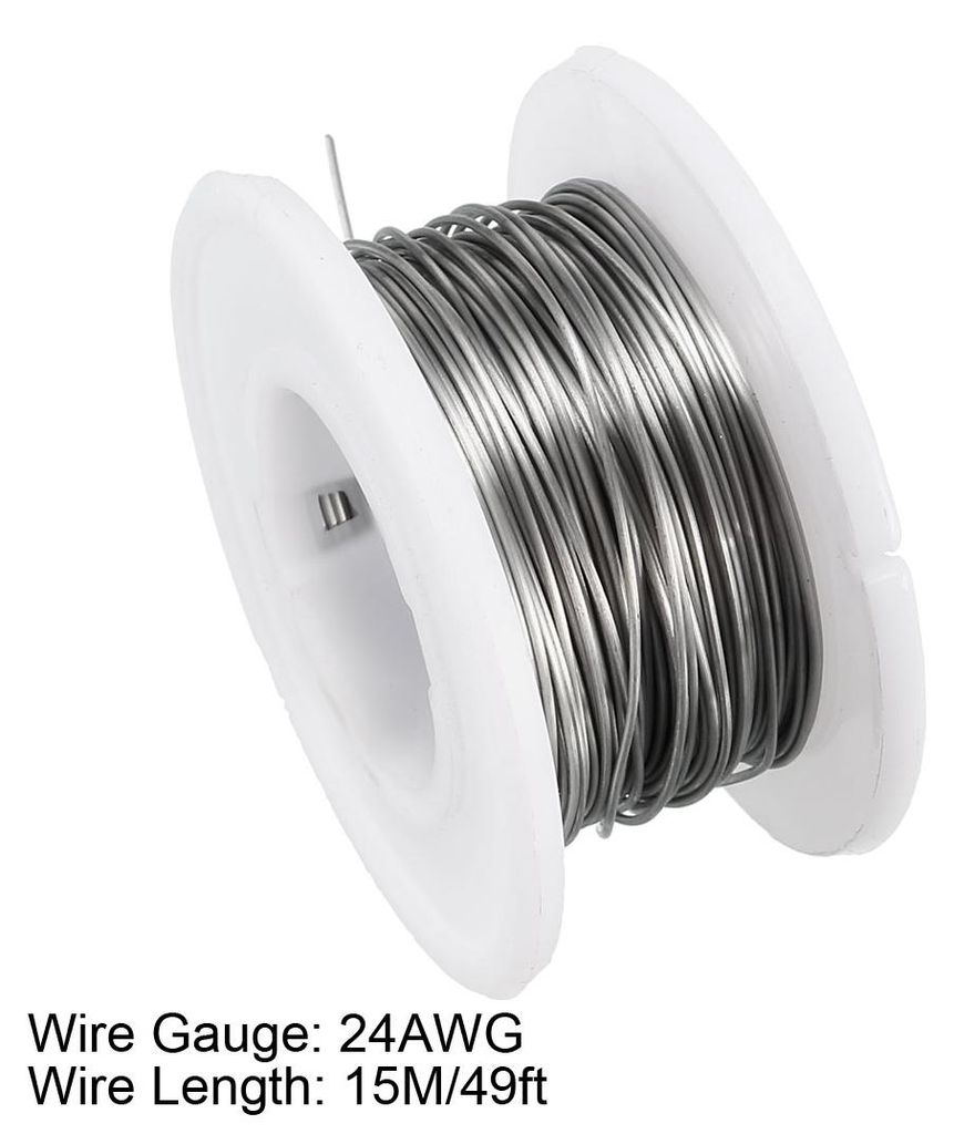 0,5 mm 24AWG Ultrafeiner Heizdraht FeCrAl Widerstandsdraht 49ft L?nge de