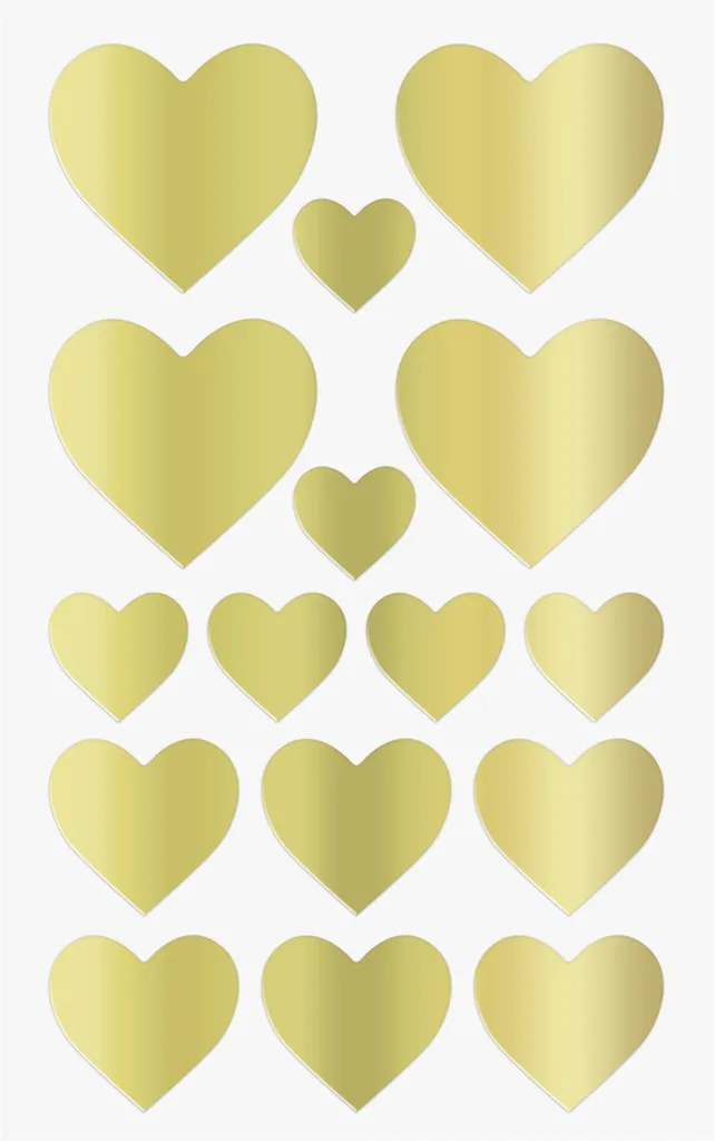 Décoration de mariage stickers cœurs Heyda 203780814 pour Faire-part
