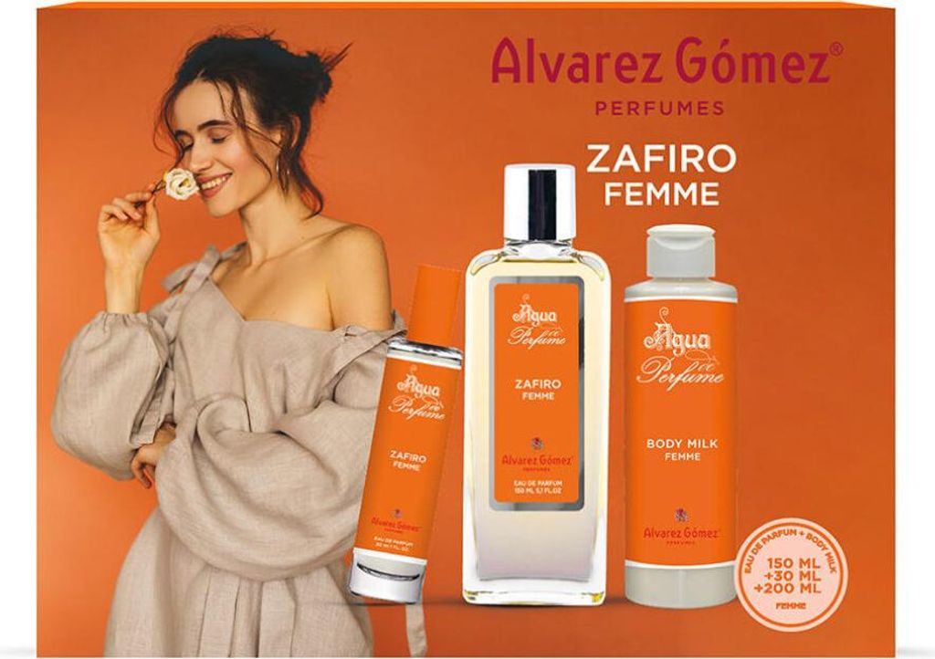 Alvarez Gómez Alv Gomez Agua De Perfume Femme Eau De Parfum 150ml Zafiro Sets