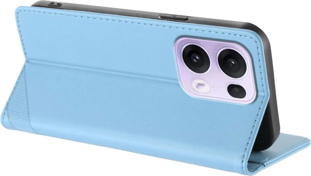 RankOne Custodia In Silicone TPU Per OPPO Reno13 5G - Blu Zaffiro, Morbida E Antiurto - 4