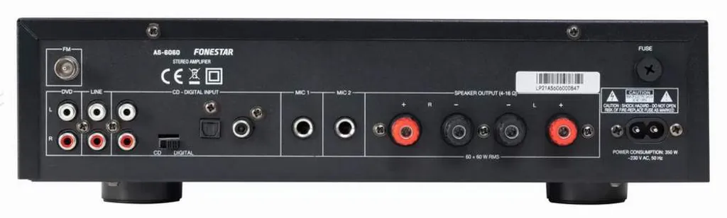 Ampli Fonestar AS6060 350W : Corrigez le Manque de Puissance de vos HP - 3